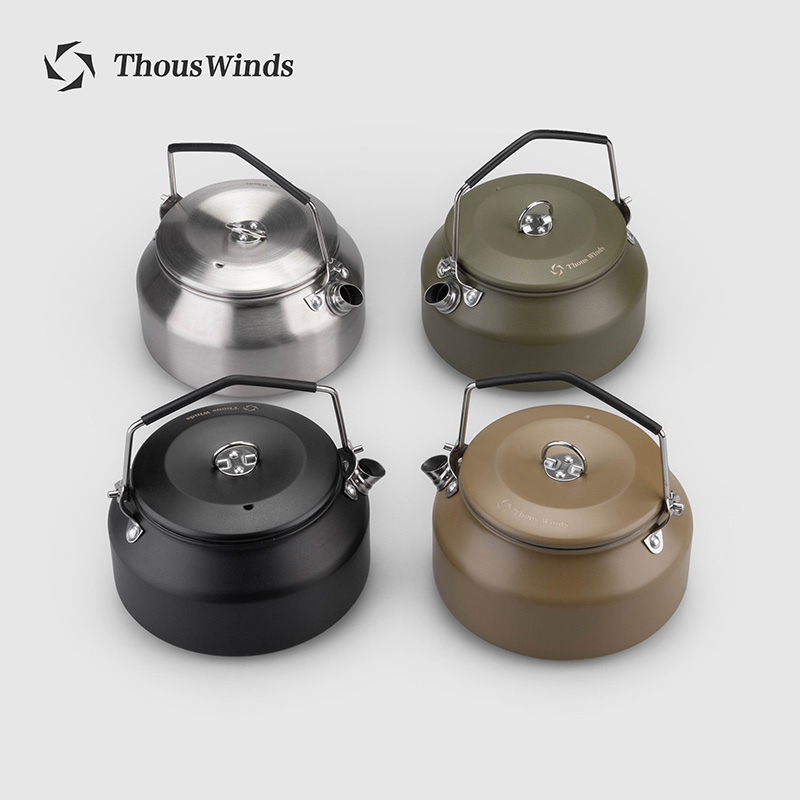 Outdoor Camping Dining Set - Thous Winds 야외 캠핑 주전자, 휴대용