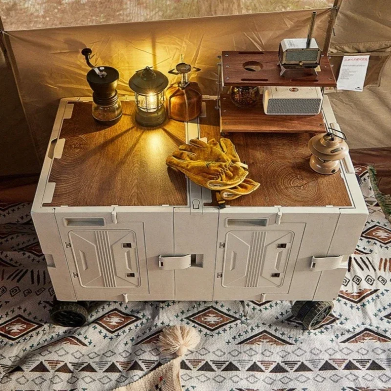 Outdoor Camping Trolley - 다용도 야외 캠핑용 트롤리, 피크닉 도구,