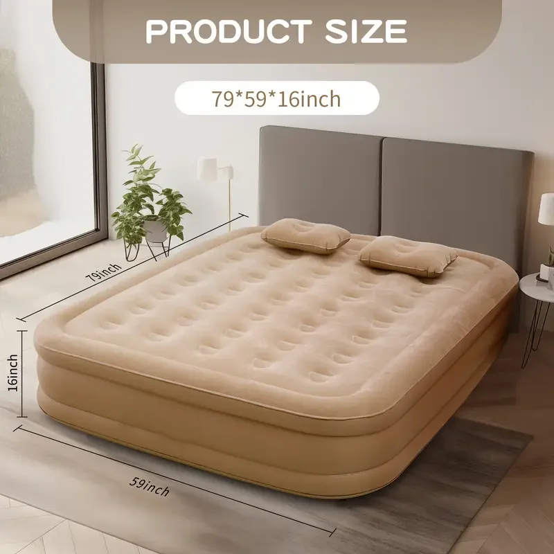 Bed Outdoor Camping - 실내 에어 매트리스 글램핑 매트 PVC
