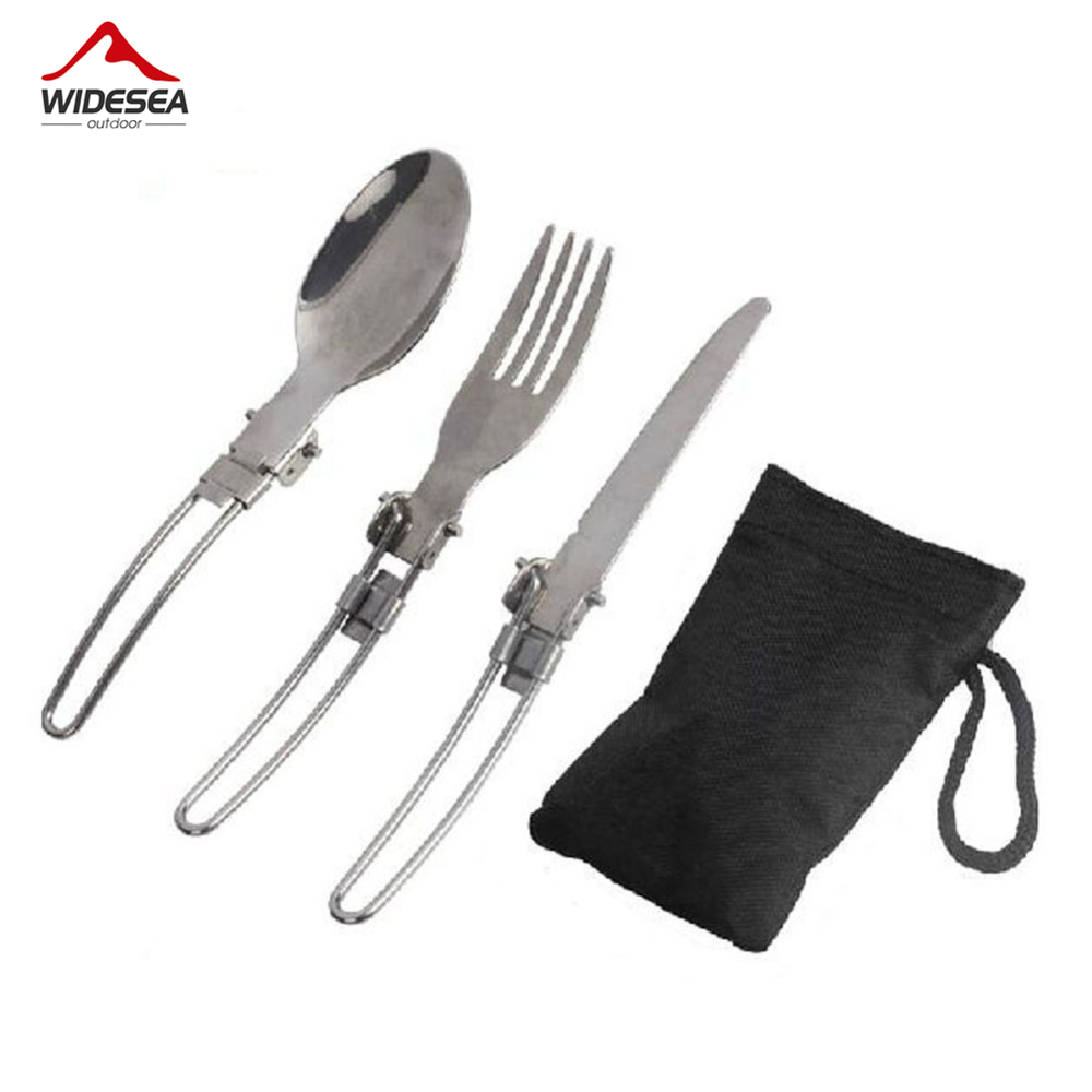 Outdoor Camping Dining Set - 3 개 1 세트 휴대용 야외