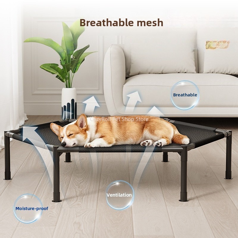 1~2겹 구조의 고급 강아지 침대, 통기성이 좋은 휴식 - Outdoor Camping Dog Bed 리뷰 및 가격