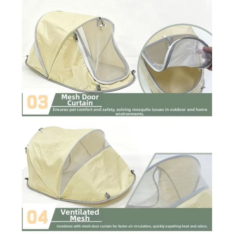 휴대용 팝업 강아지 텐트, 햇빛 차단 통기성 방수 애완 - Outdoor Camping Dog Bed 리뷰 및 가격