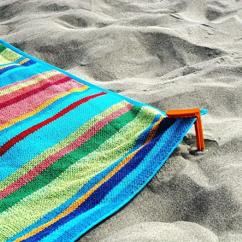 야외 비치 타월 홀더 비치 매트 홀더 타월 홀더 플라스 - Outdoor Camping Rugs 리뷰 및 가격