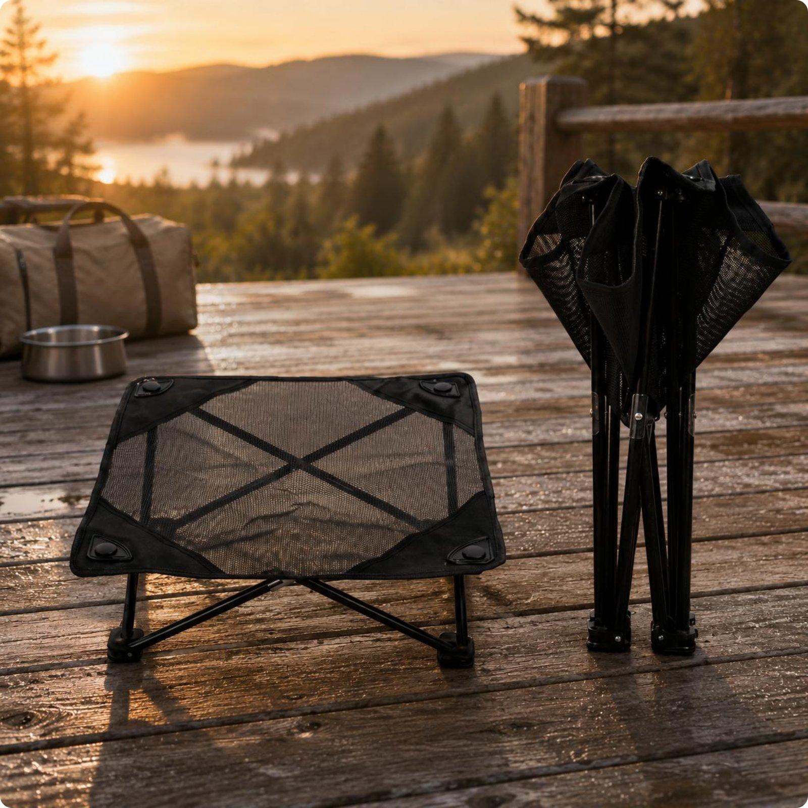 야외 휴식 플랫폼 높이 조절 가능 휴대용 쿨링 침대 ( - Outdoor Camping Dog Bed 리뷰 및 가격