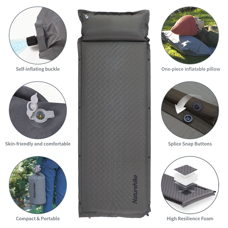 네이처하이크 D01 자체 팽창 에어 매트 Splicab - Outdoor Camping Rugs 리뷰 및 가격