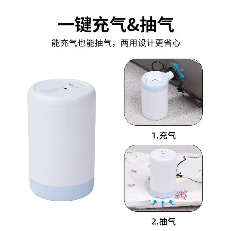 야외 휴대용 무선 충전 펌프, 텐트 전동 에어 펌프,  - Outdoor Camping Rugs 리뷰 및 가격