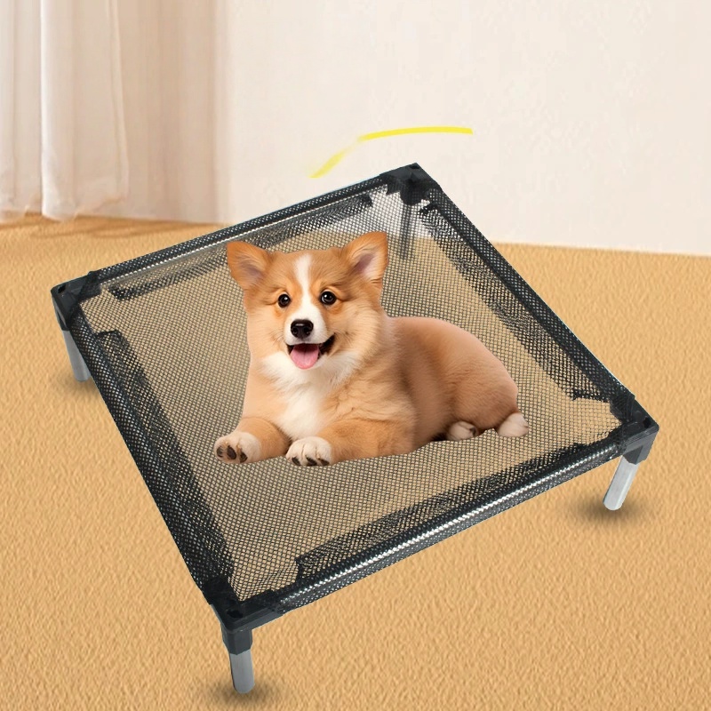 냉각 강화 개 침대 - 개, 고양이용으로 높이 조절,  - Outdoor Camping Dog Bed 리뷰 및 가격
