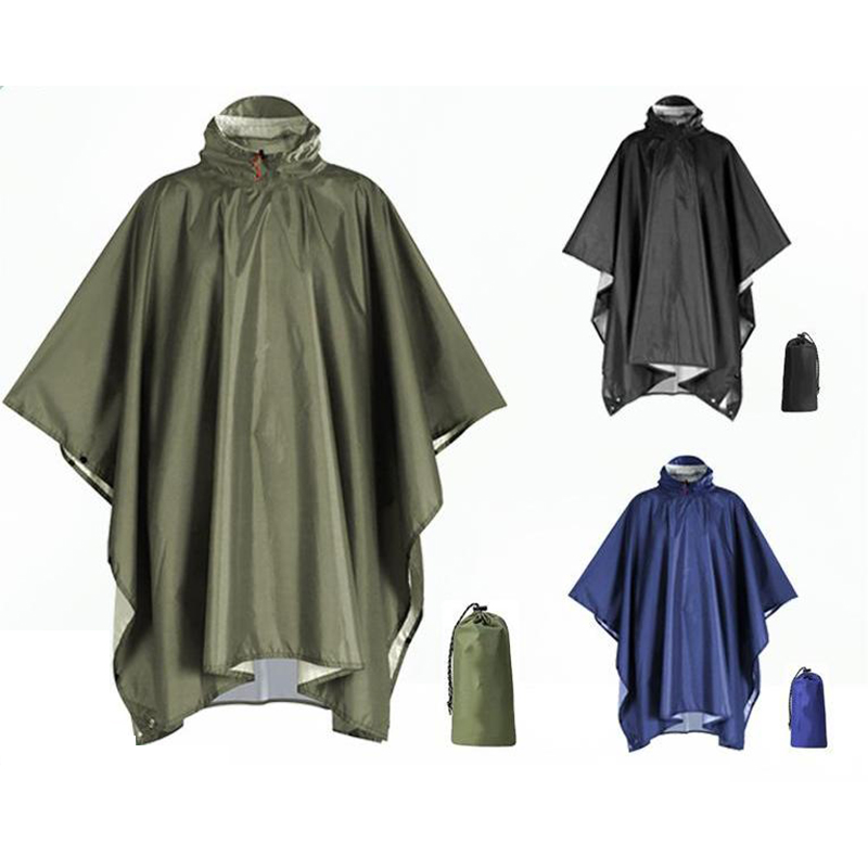 백패킹용 헤비 듀티 레인 판초 방수 경량 성인용 비상  - Camping Rain Poncho 리뷰 및 가격