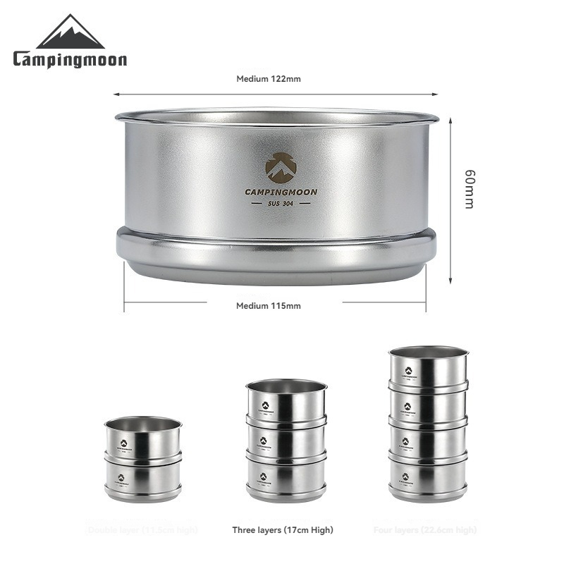 CAMPINGMOON 야외 캠핑 피크닉 스테인레스 스틸 - Outdoor Camping Dining Set 리뷰 및 가격