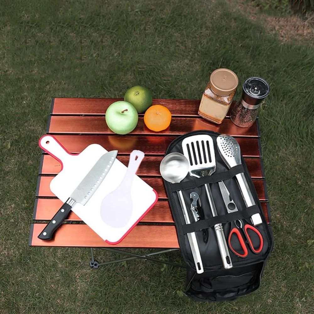 2024 피크닉기구 세트 보관 가방 하이킹 캠핑 바베큐 - Outdoor Camping Dining Set 리뷰 및 가격