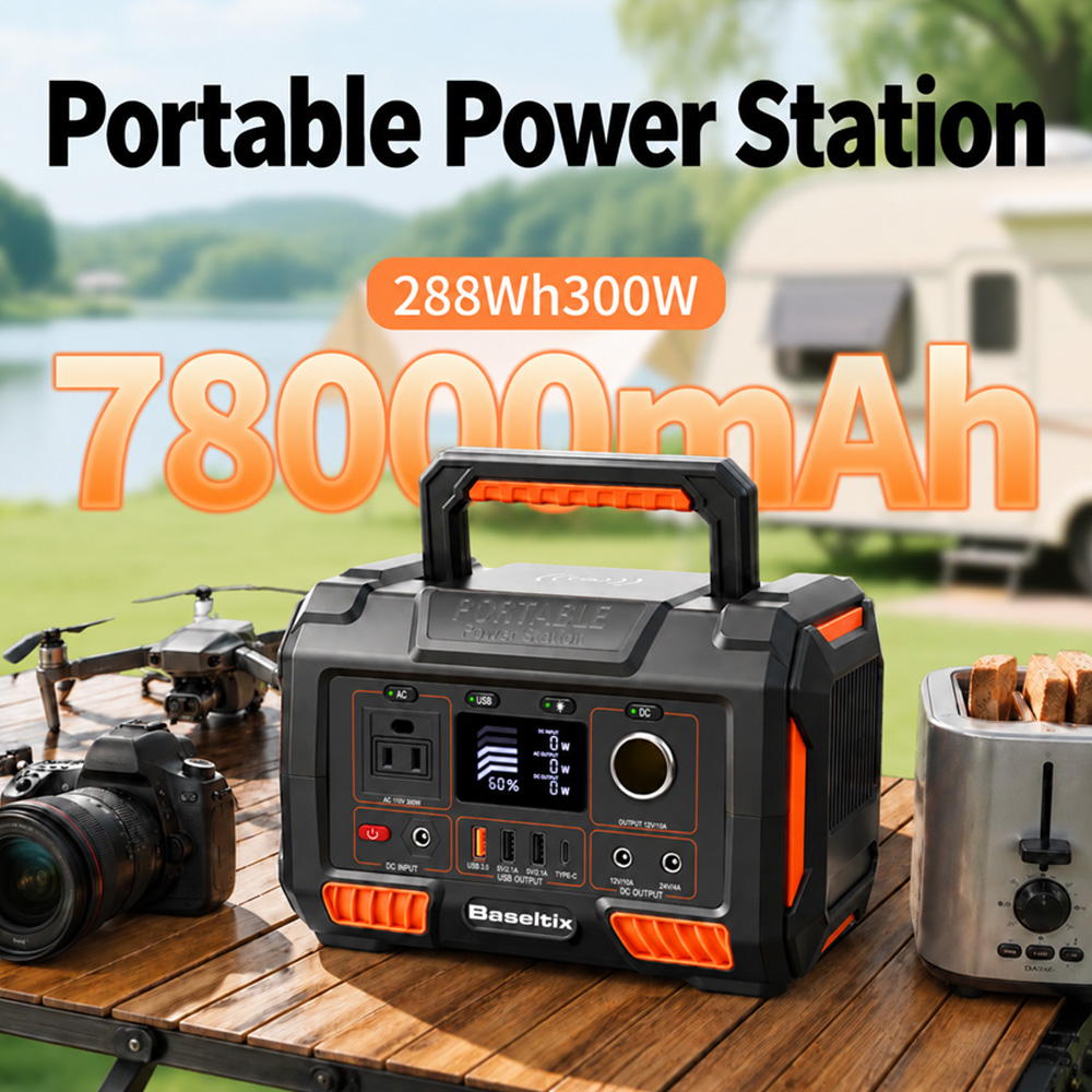 78000mAh 휴대용 전력 저장 장치, 300W, 2 - Outdoor Camping Usa 리뷰 및 가격