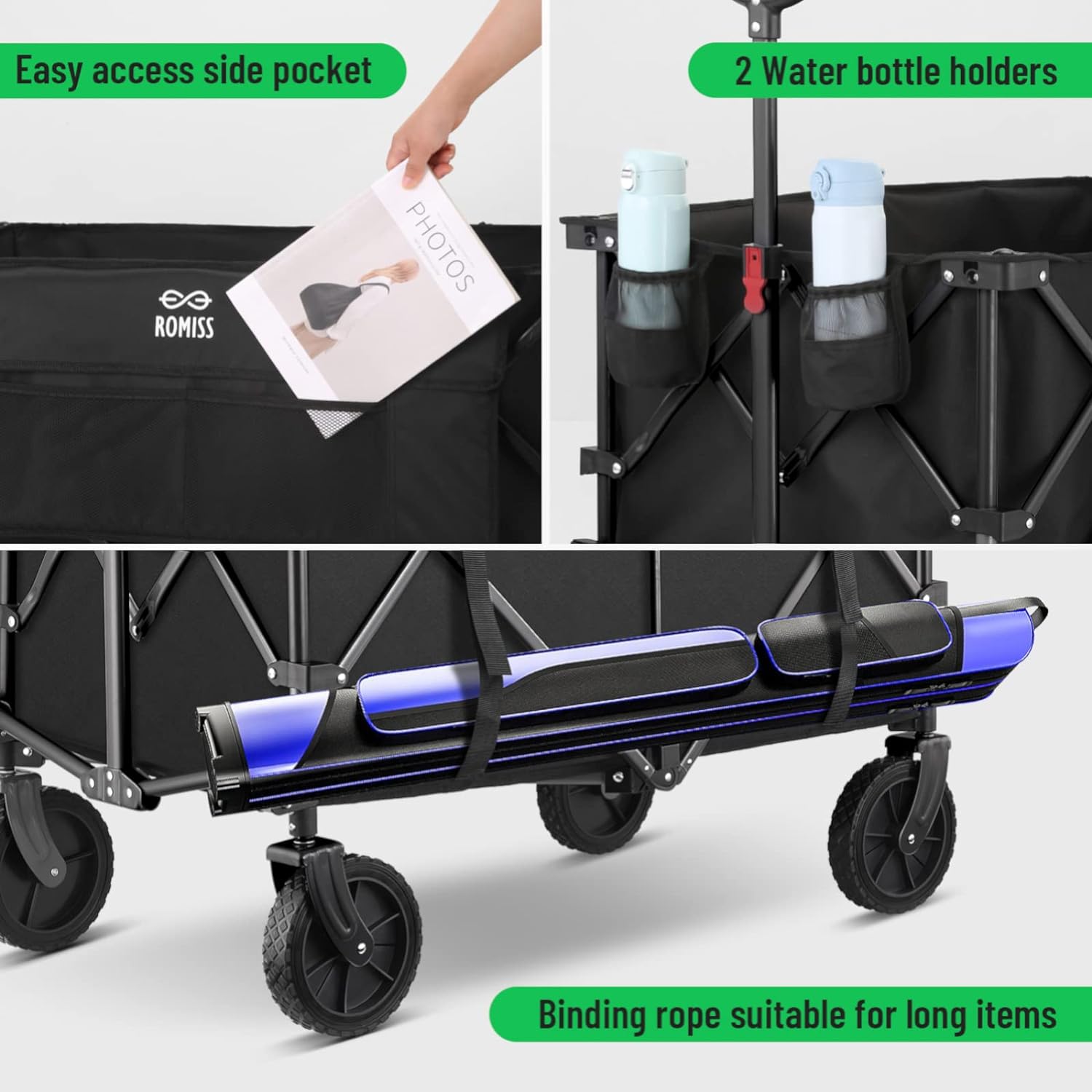 ODM 도매 접이식 웨건, 조절 가능한 테이블 포함,  - Outdoor Camping Trolley 리뷰 및 가격