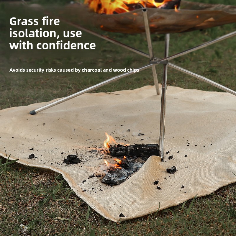 야외 캠핑 방화 천 피크닉 바베큐 단열 매트 난연성 고 - Outdoor Camping Rugs 리뷰 및 가격